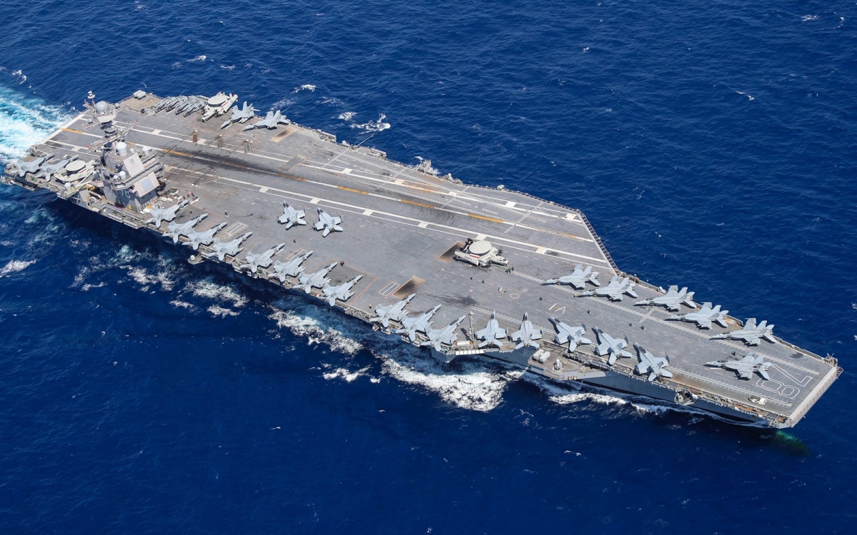 Nguy cơ tàu sân bay hiện đại nhất của Mỹ gặp sự cố nếu tham chiến ở Iran